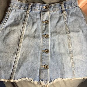 Denim skirt